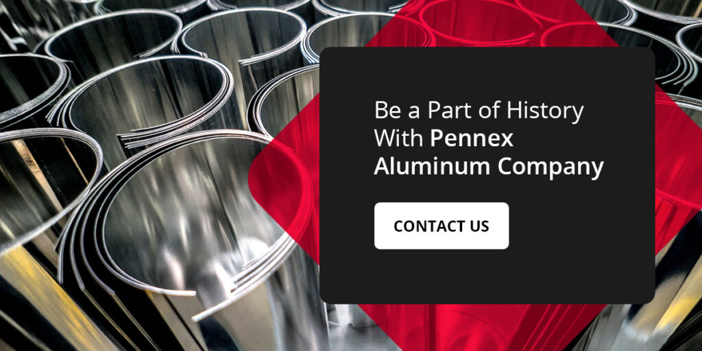 Contact Pennex for aluminum company